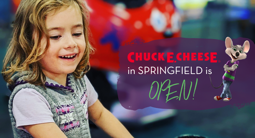 chuck e. cheese in springfield is open